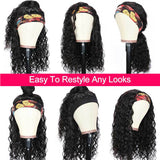 Kytago Deep Wave Virgin Human Hair Headband Wigs For Sale Online