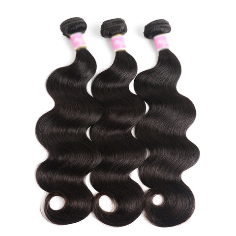 Kytago Quality Virgin Indian Hair Weave 3 Bundles Body Wave True Indian Remy Human Hair