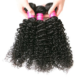 Kytago Unprocessed Virgin Indian Curly Hair Weave 3 Bundles Real Indian Remy Human Hair Deals